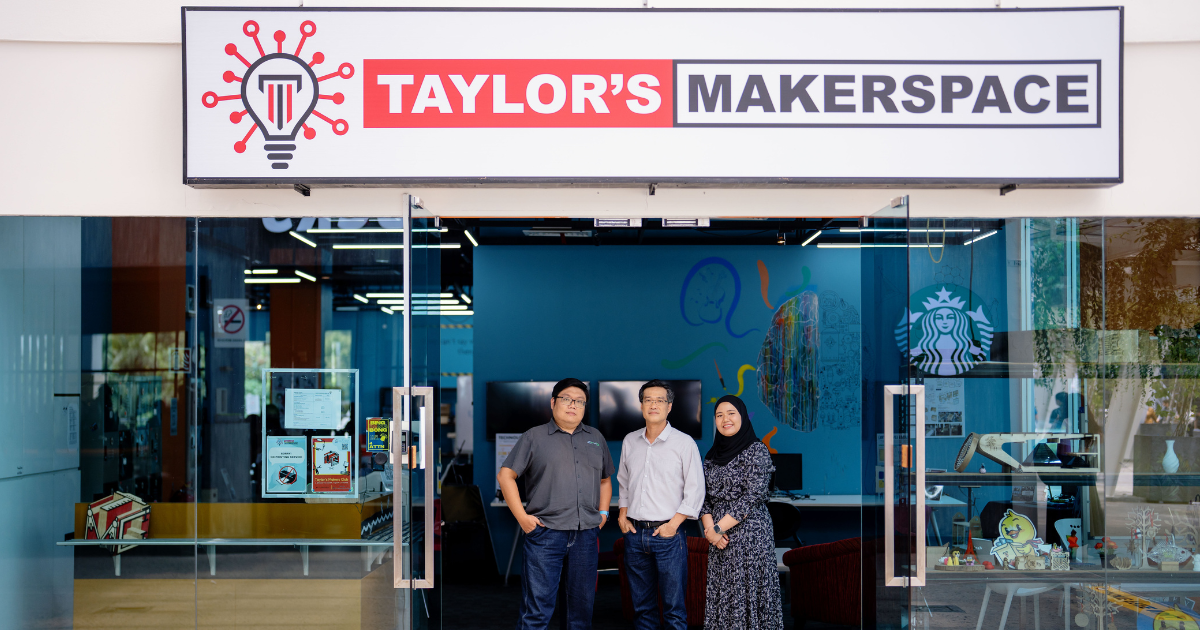 Front entrance for Taylor's Makerspace