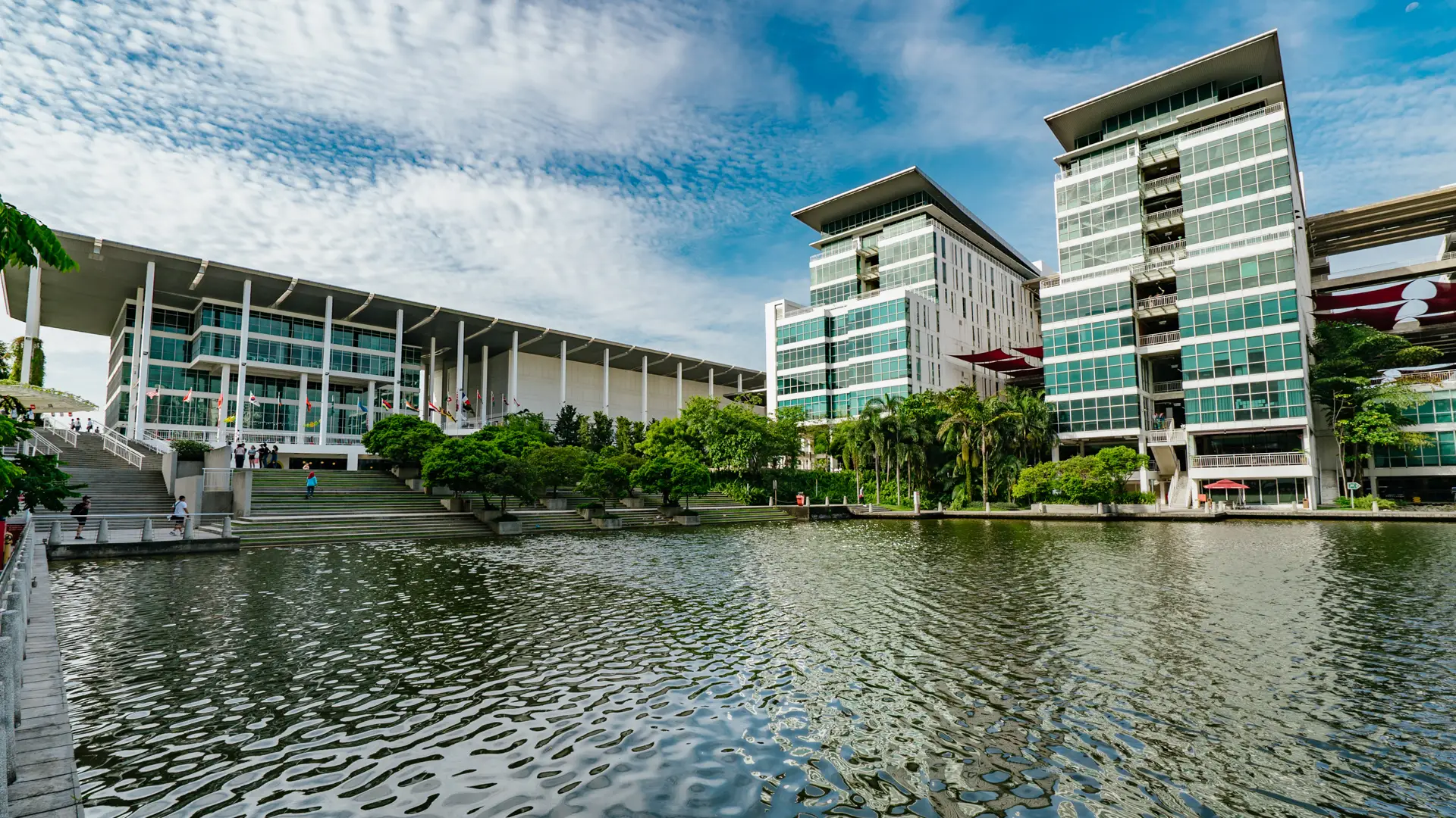 landscape view of taylors university academic block