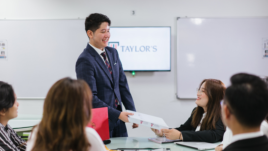 a man leading a meeting discussion