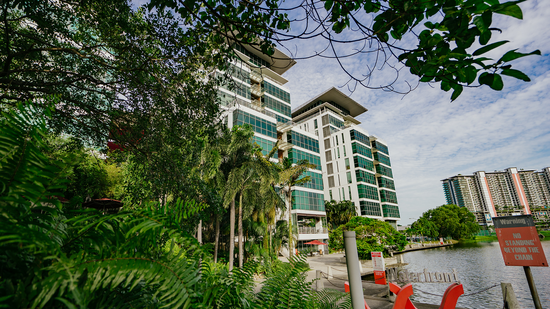 Greenery in Taylor's Lakeside Campus