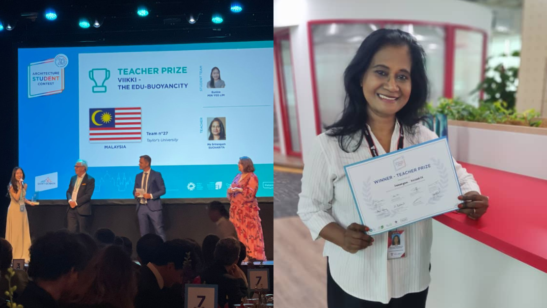 International Teacher Prize for climate-resilient project.