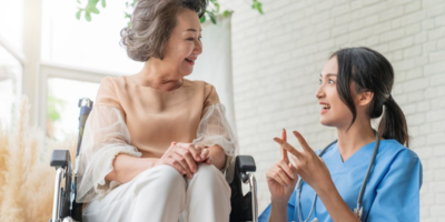 Elder listens patiently to the guidance