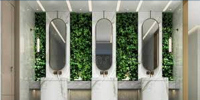 Greenwall at the building
