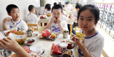 Young children benefited from the food aids provided