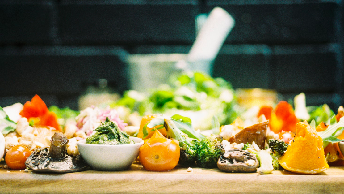Photo showing the leftover of food