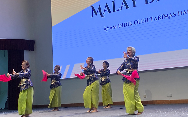 Eye-catching Malay dance performances choreographed by Ms Koo Soo Ming