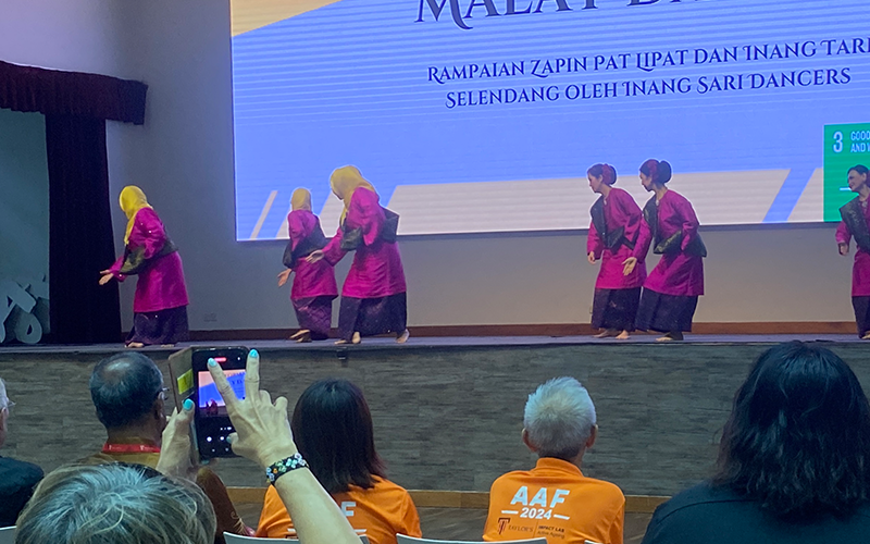 Eye-catching Malay dance performances choreographed by Ms Koo Soo Ming