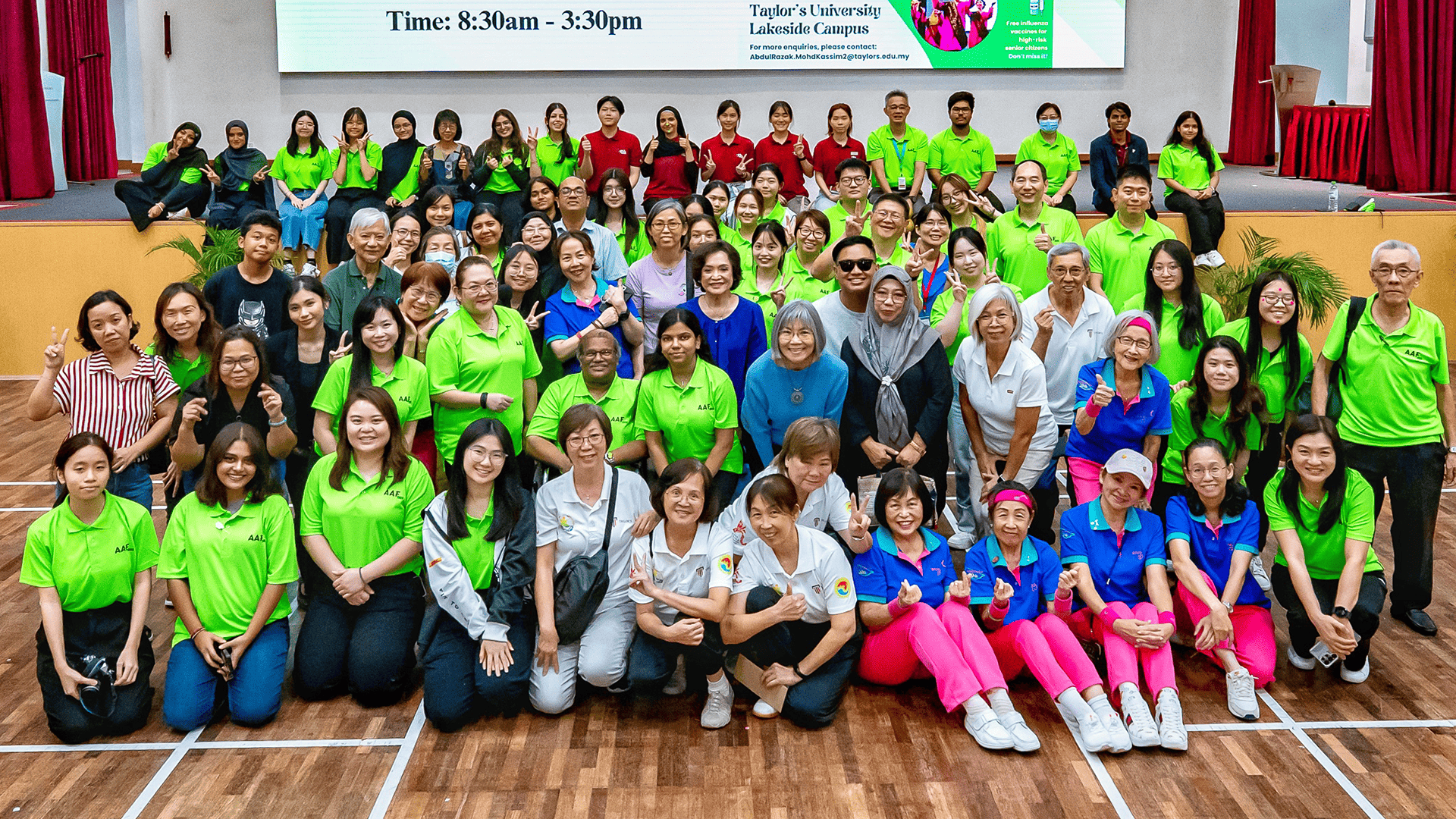 Group photo for the event