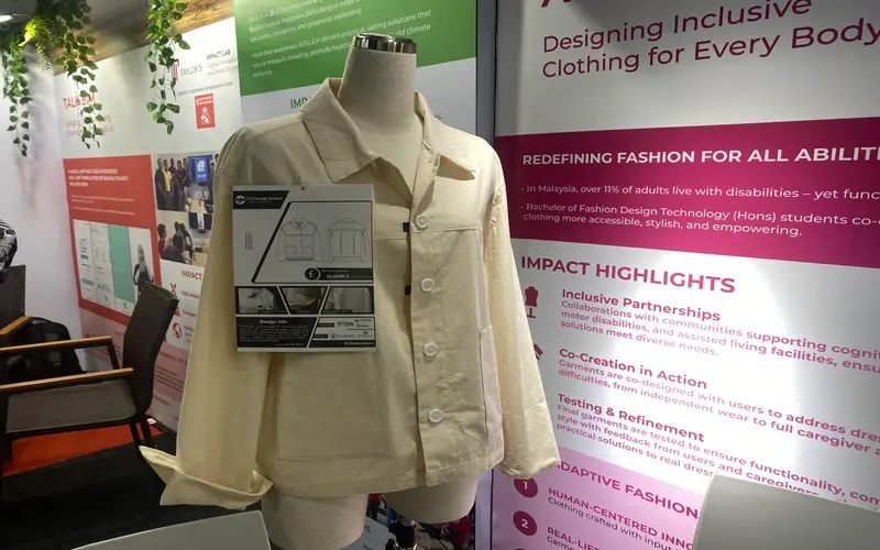 Clothing prototype designed for elderly needs