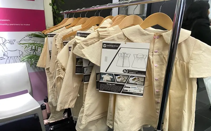 Clothing prototype designed for children with cerebral palsy