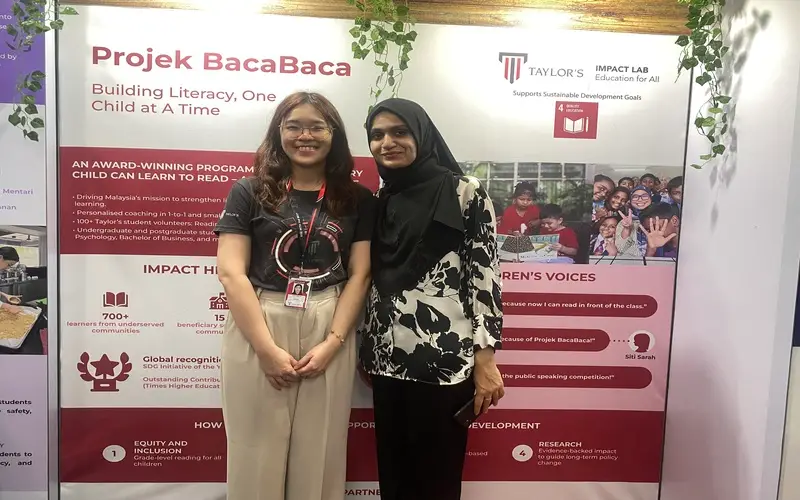 Projek BacaBaca Project Assistant (left) and Reading Coach (right)