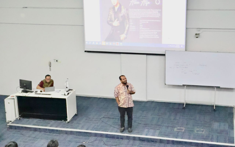 Alha Alfa management presenting their company profile to Taylor’s DISS IL students