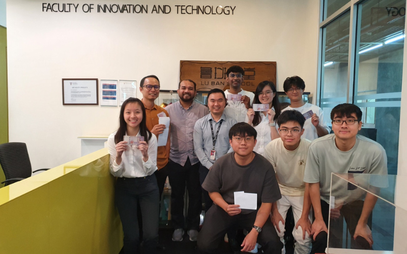 Alha Alfa awarded student teams with a total cash prize of RM5,000  in appreciation of their valuable work for the company 