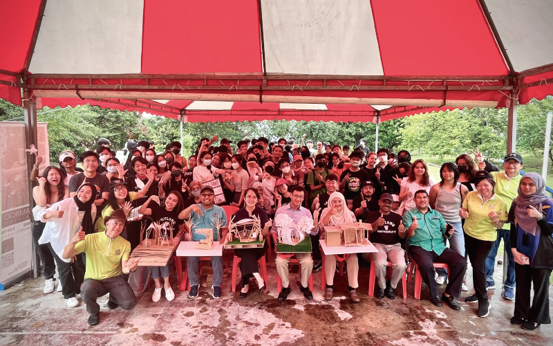 Group photos of the activities