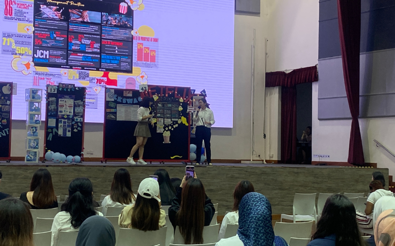 Final presentations in session