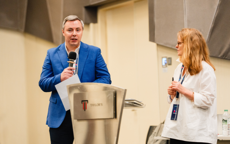 Marin Roman (Senior Statelessness Officer, Division of International Protection, UNHCR Geneva) alongside with Monika Sandvik (Senior Statelessness Coordinator, Division of International Protection, UNCHR Geneva) were some of the panel speakers sharing about The Global Alliance to End Statelessness, UNHCR’s new initiative to expedite the resolution of statelessness by 2030.