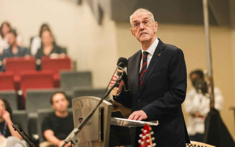 Prof. Barry Winn, Vice-Chancellor and President of Taylor’s University, kickstarted the conference by giving a warm welcome to the conference participants. 