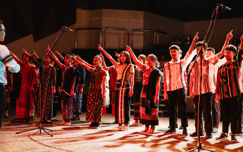 A captivating choir performance by Ruth Milal Choir, the refugee youths from Ruth Refugee Education Centre