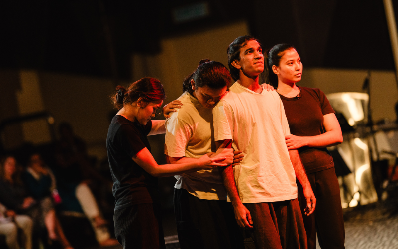 The members of the Statelessness Action Group delivered a touching play entitled "Grief Unanswered", based on real-life stories of the stateless, as part of the “Think of Others" Immersive Arts and Culture Program