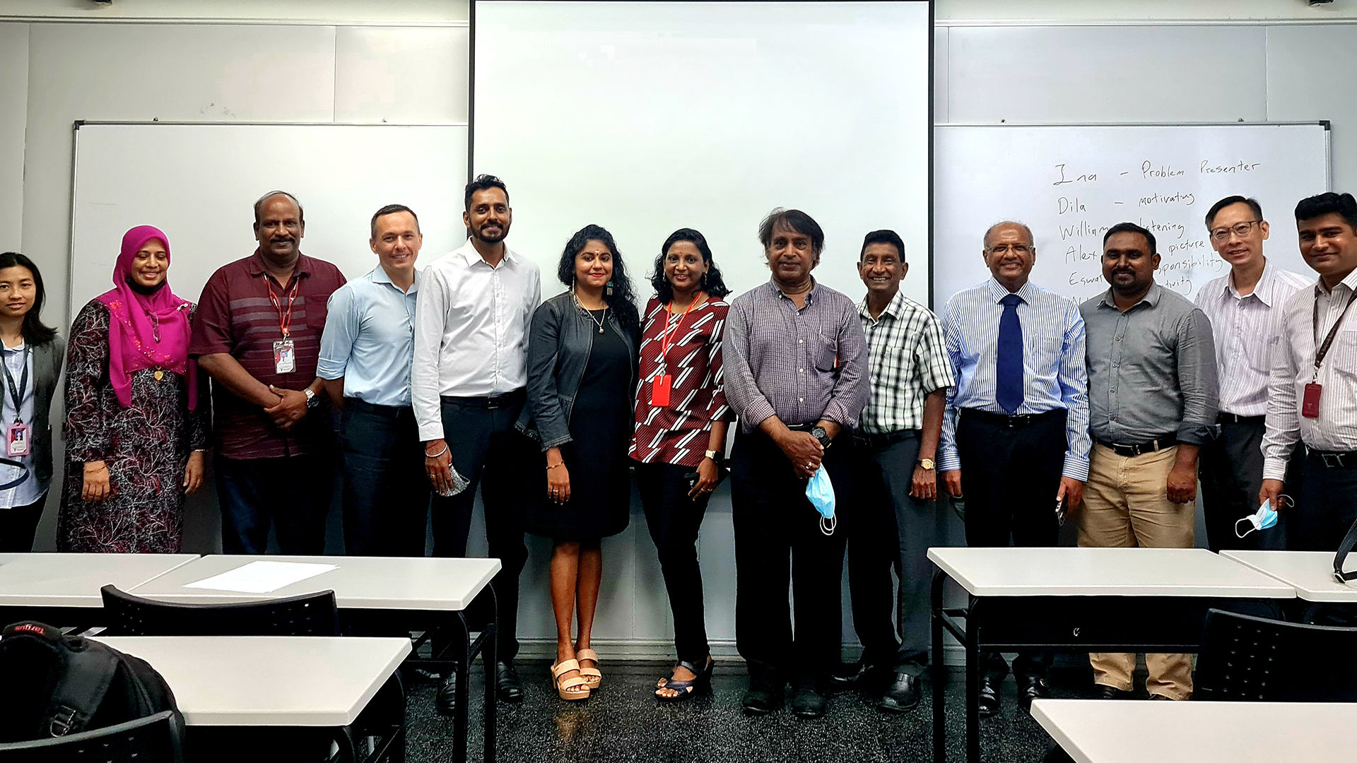 Group photos of knowledge sharing session with tourism stakeholders at Taylor's University