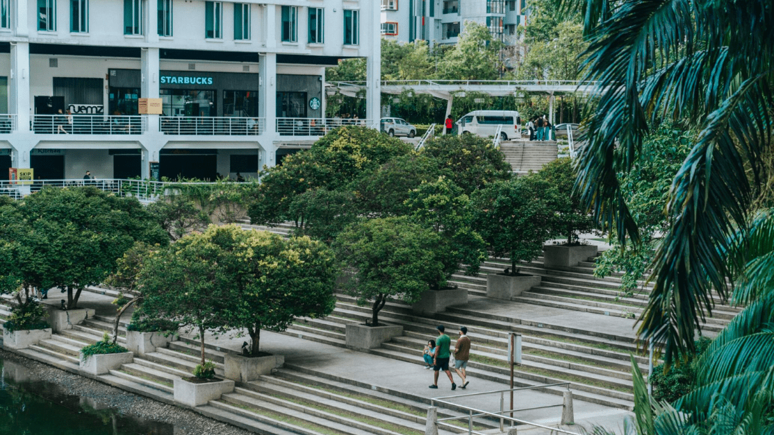 Greenery at Taylor's Lakeside Campus