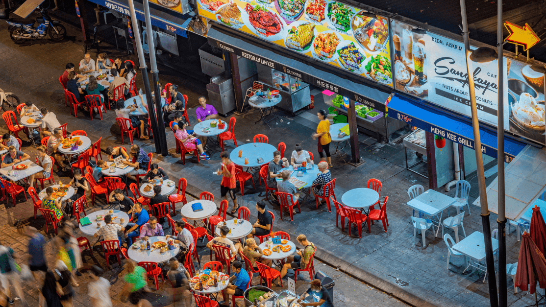 Eatery at hawker center