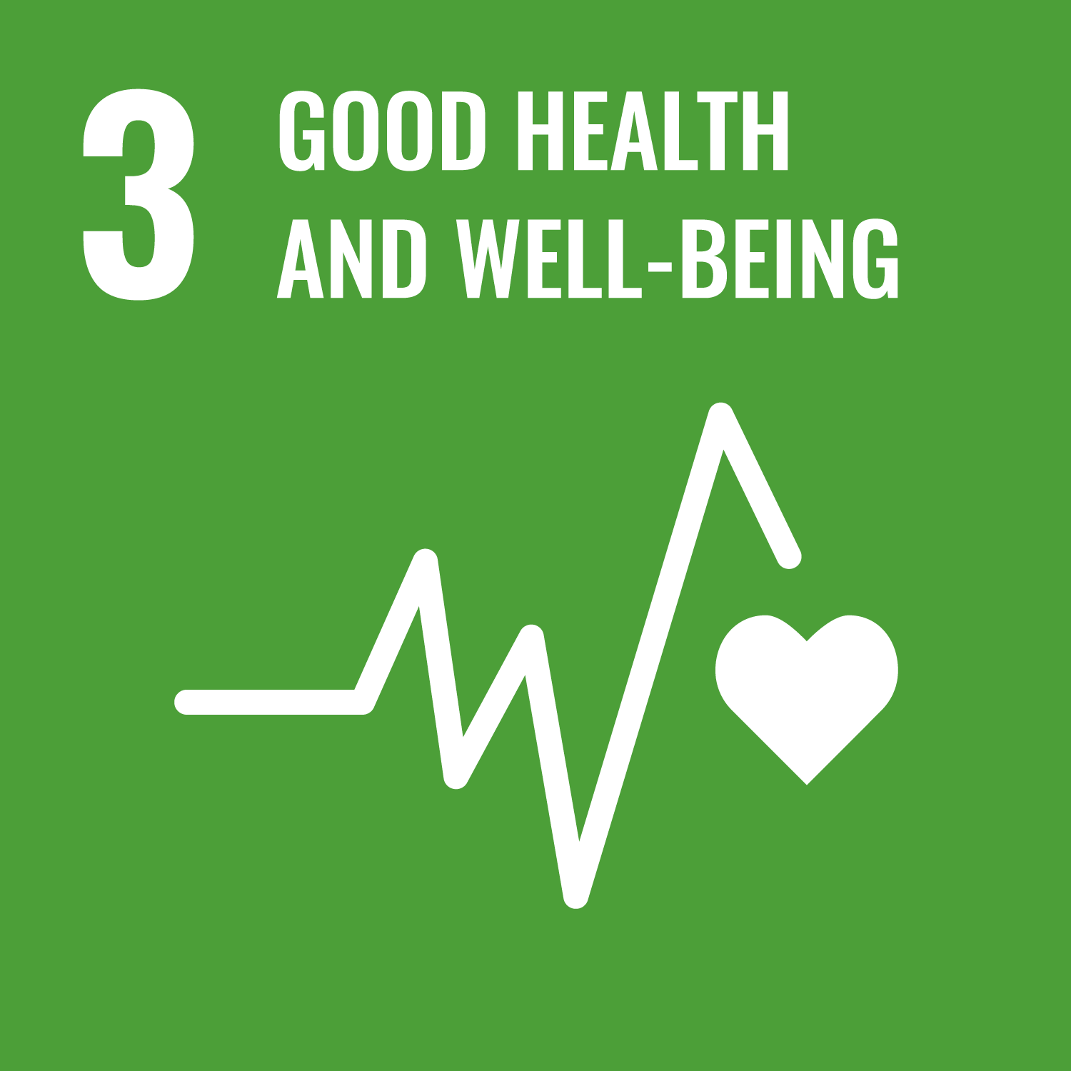 Logo for SDG Goals 3