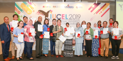 Screenshot showing the IUCEL (International University Carnival on e-Learning) 2019