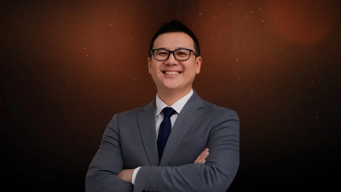 Adrian Lee Yuen Beng shared a story at the Kopitiam of Stories, Merdeka 2026
