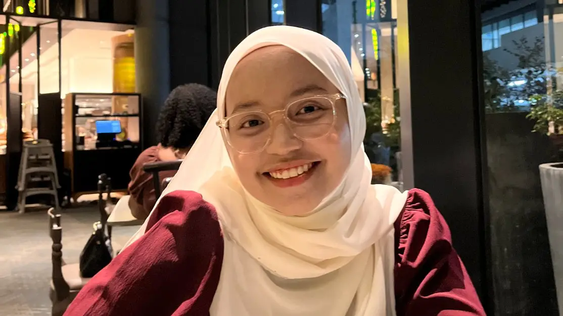 Athirah shared a story at the Kopitiam of Stories, Merdeka 2026