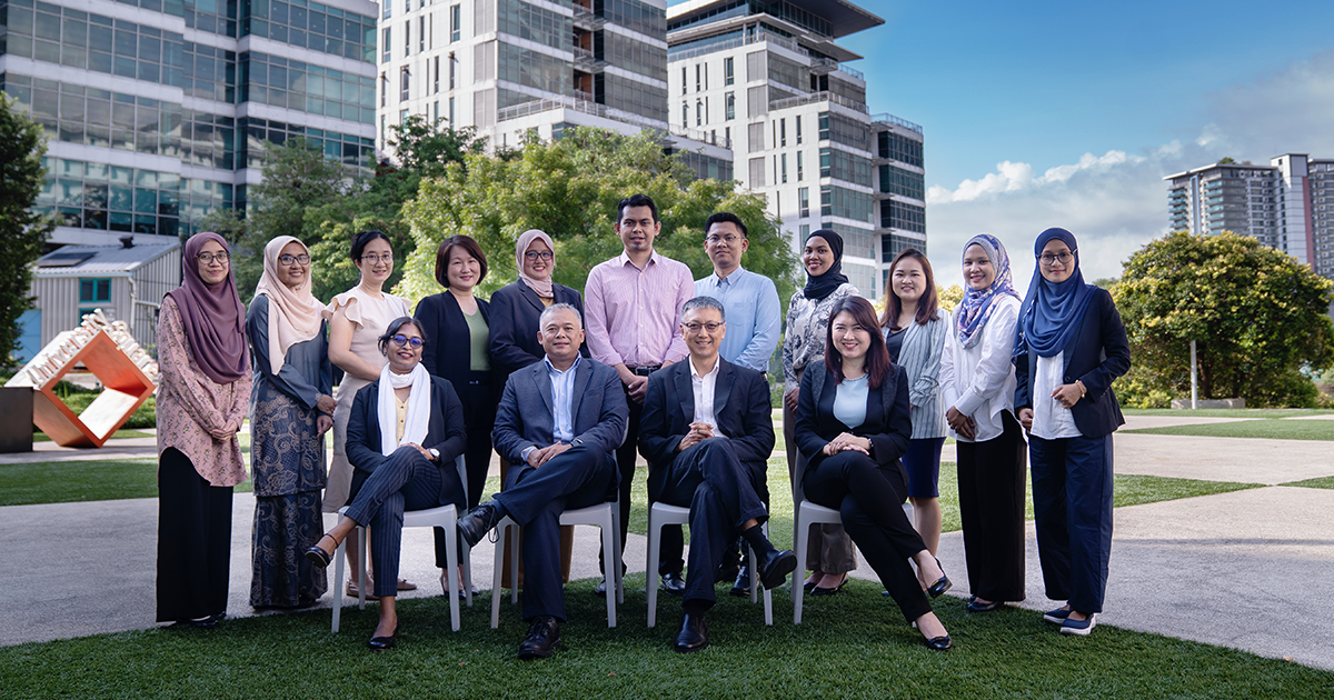 Taylor's research and enterprise team at Unisquare
