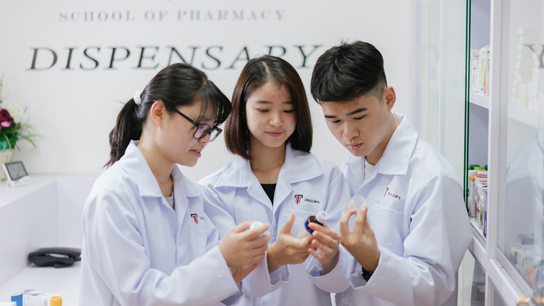 Group of Taylor's medical student at Disprnsary
