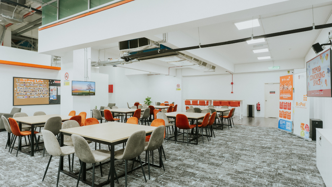 Seminar and event space at BizPod