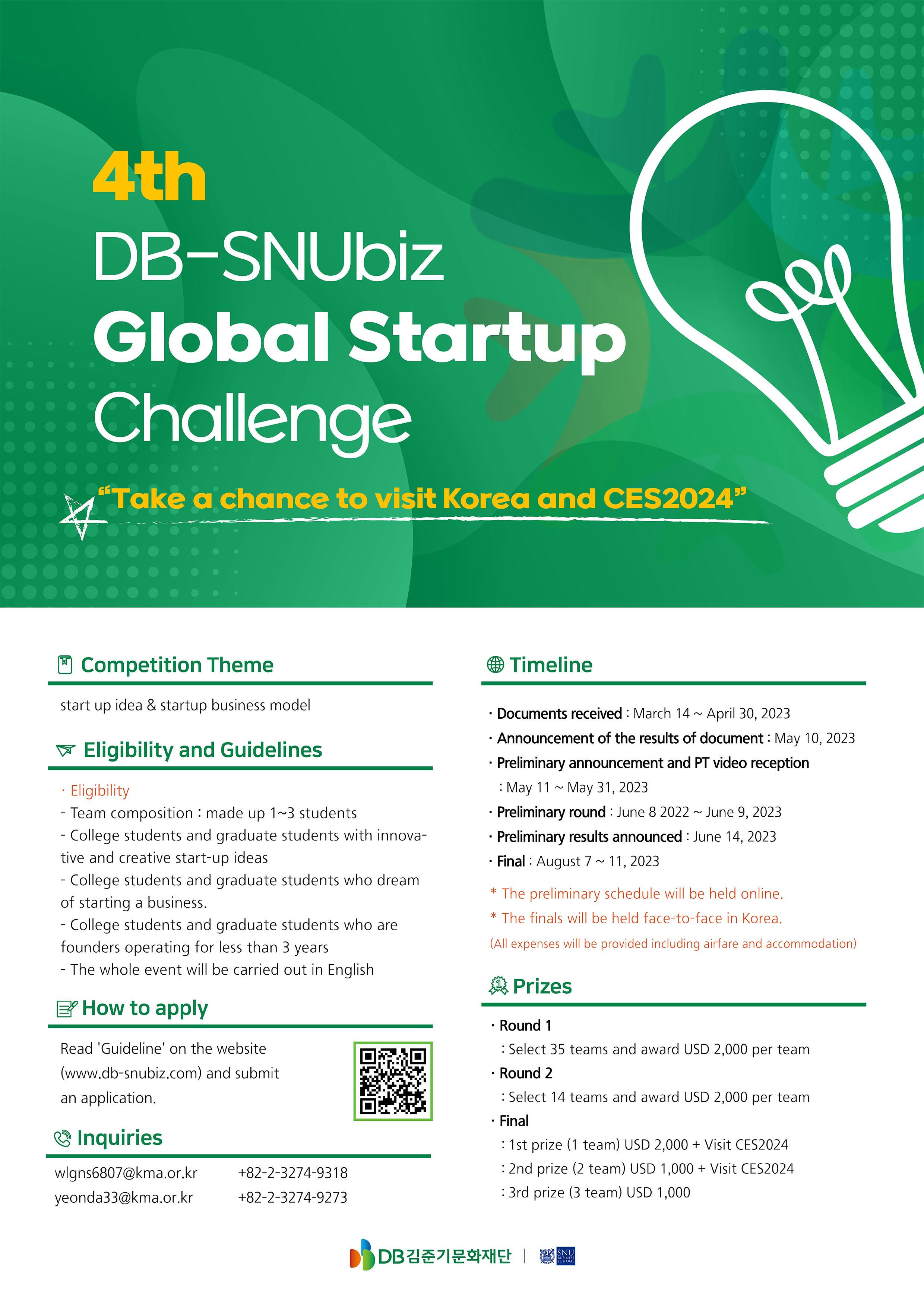 Poster for the event