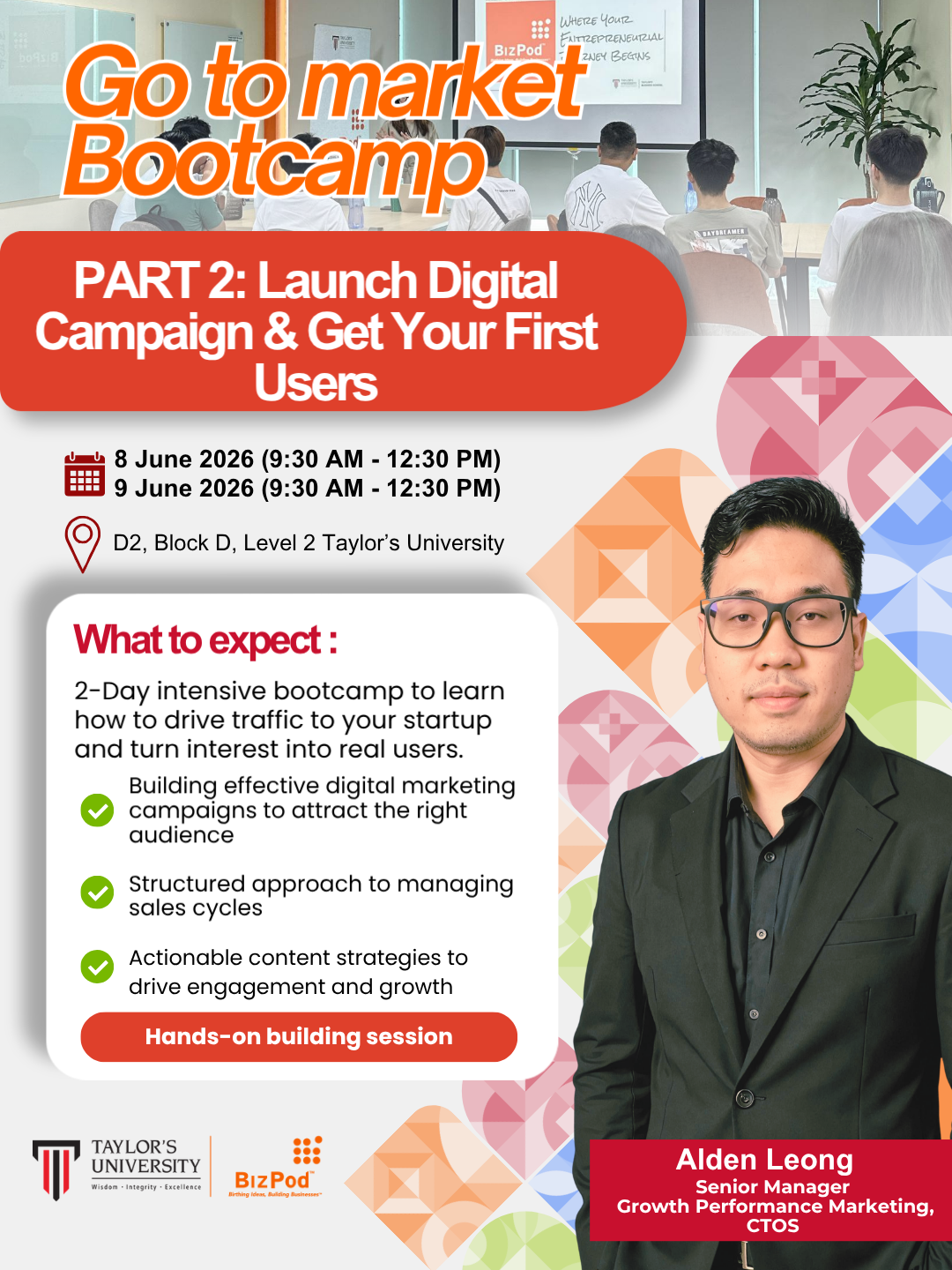 Poster for the event