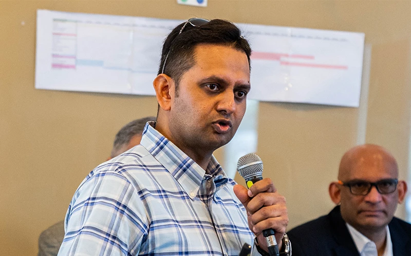 One of the participant for the event