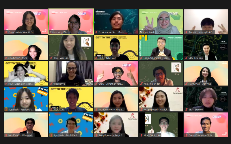 Group photos for the participants