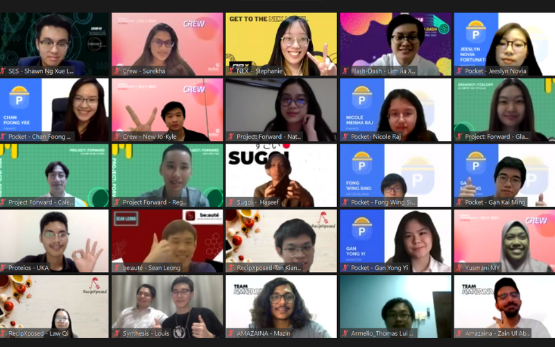 Group photos for the participants