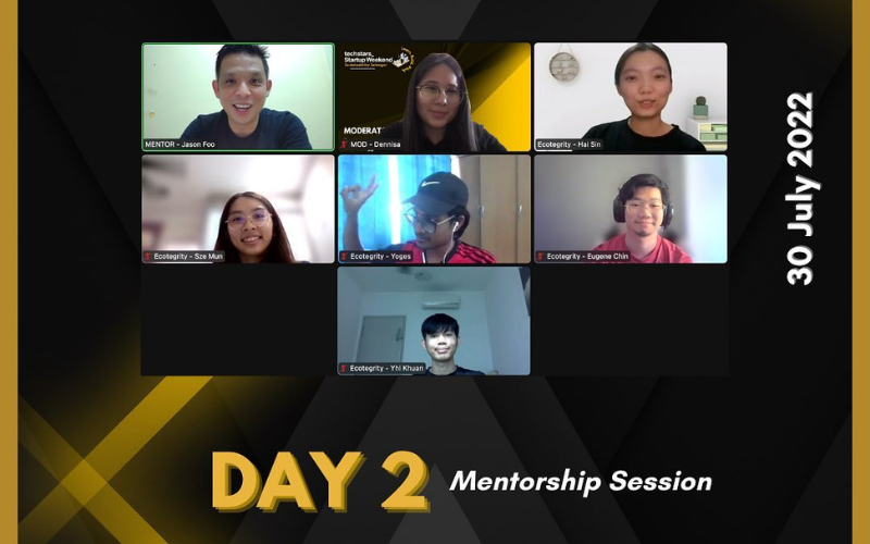 Group of student having mentoring Session with Dato Jason Foo
