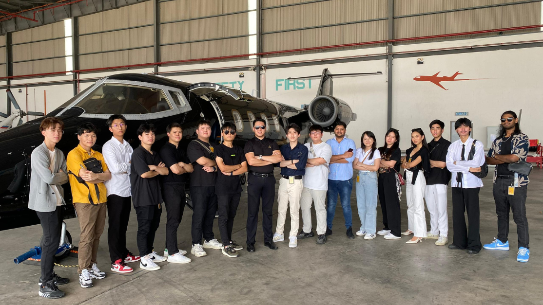 group photo at Skypark RAC Subang 