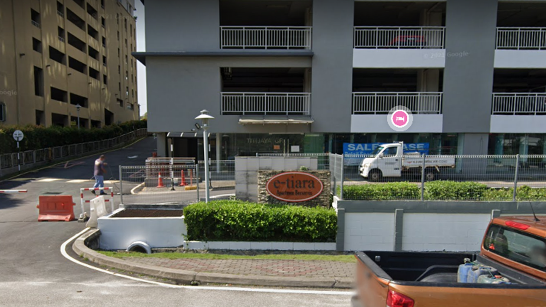 Stop 2: E-Tiara (Behind Building)