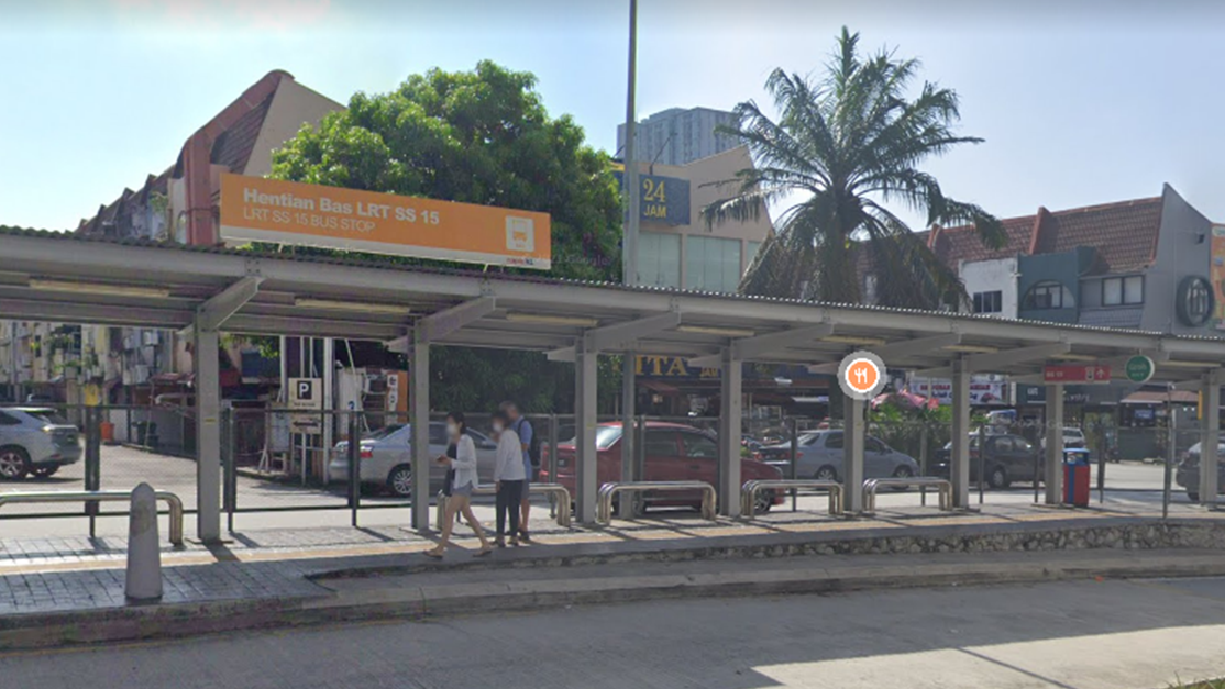 Stop 3: SS15 LRT Station (Gate B Bus Stop)