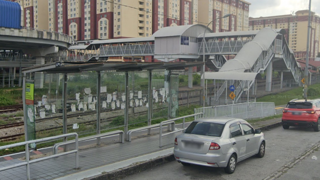 Stop 4: KTM Setia Jaya (Bus Stop at Federal Highway)