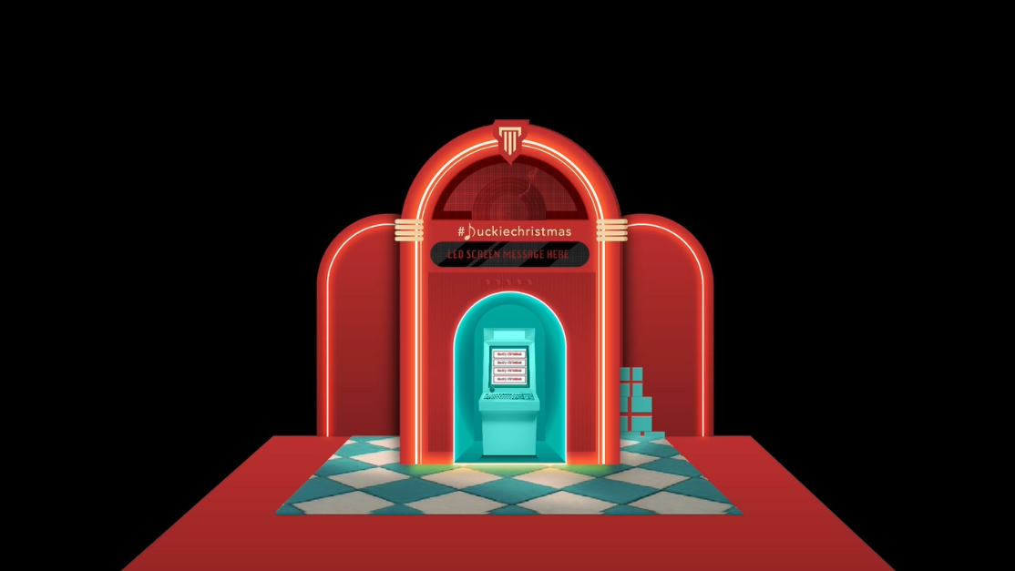 graphic design of a giant jukebox