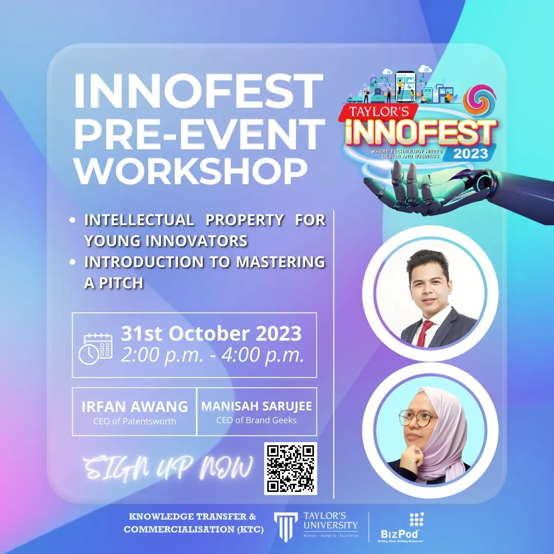 poster of innofest pre event workshop