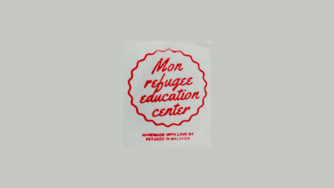 logo of  Handmade Notebooks by Mon Refugee Children