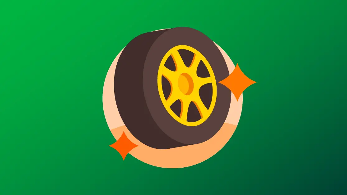 Icon depicting a wheel
