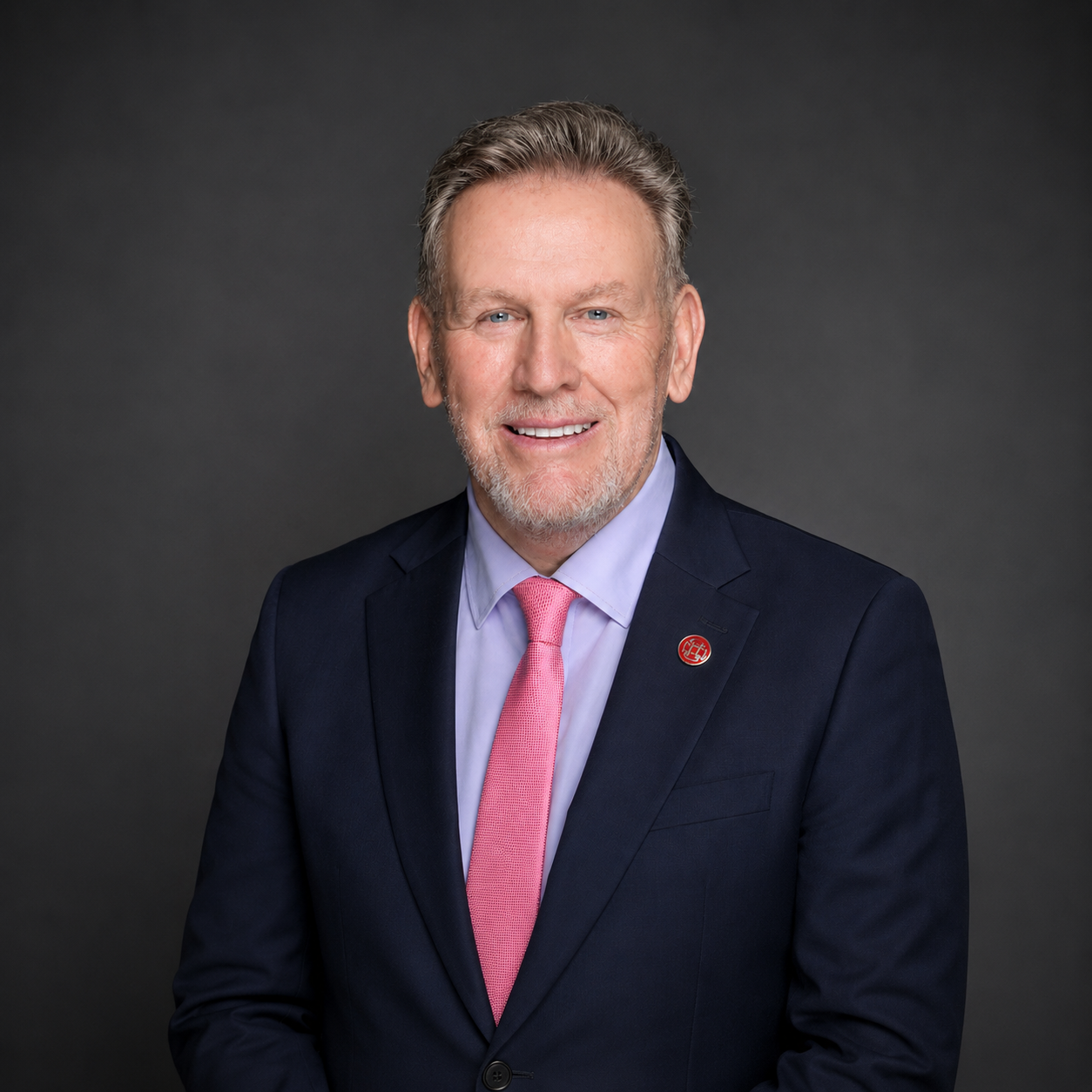 Official portrait for Peter J. Derby-Crook MBE