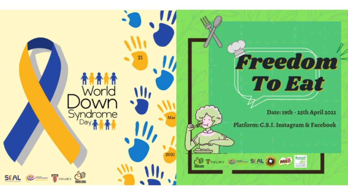 poster of an awareness campaign by csi volunteers
