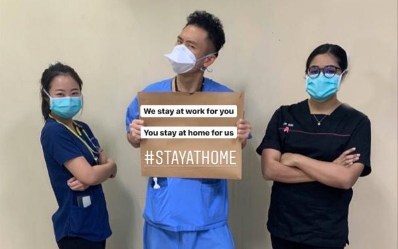 My surgical colleagues and me ready for our instagram shot!